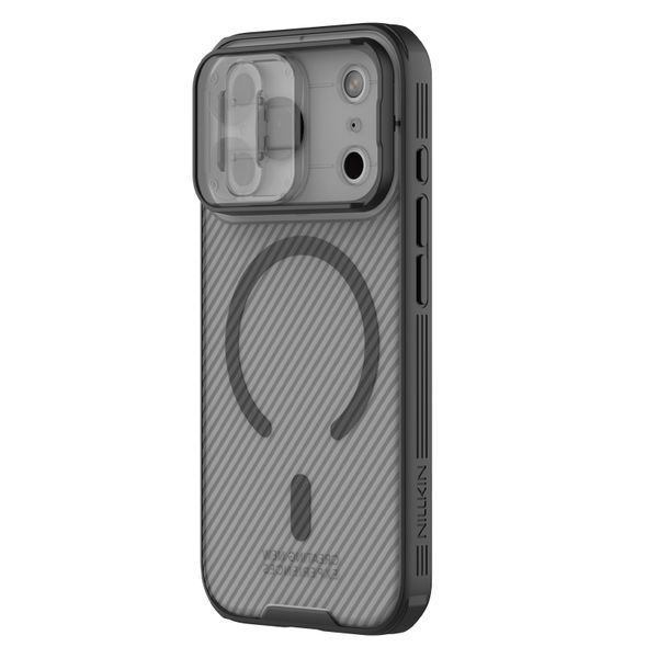 Nillkin CamShield PRO Magnetic Zadní Kryt pro Apple iPhone 17 Pro Transparent Black