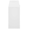 vidaXL Lavica na topánky, biela 80x24x45 cm
