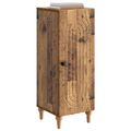vidaXL Servírovacia skriňa Staré drevo 33 x 34,5 x 90 cm