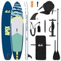 vidaXL SUP doska so sedadlom 2-in-1 APEX 366 x 81 x 15 cm Modrá pre
