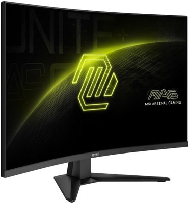 MSI Gaming MAG 325CQF/ 31,5"/ 2560x1440/ VA/ 0,5ms/ 180Hz/ 300cd/m2/ 3500:1/ HDMI/ DP/ VESA/ černý Monitor, 31,5" WQHD, 180 Hz, 0,5 ms, Rapid VA, 1000R, HDR Ready, Adaptive-Sync, DisplayPort 1.4a, 2× HDMI 2.0b, USB-C