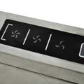 vidaXL Ostrovčekový digestor s LCD displejom