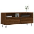 vidaXL TV skrinka hnedý dub 100x34,5x44,5 cm kompozitné drevo