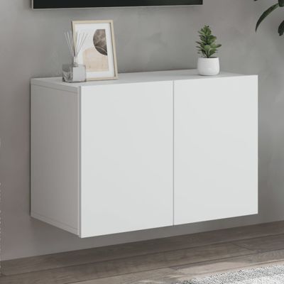 vidaXL TV skrinka nástenná biela 60x30x41 cm