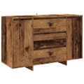 vidaXL Komoda, staré drevo 120x41x75 cm, kompozitné drevo