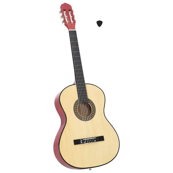 vidaXL Klasická gitara pre začiatočníkov 4/4 39" lipové drevo