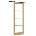 vidaXL Posuvné dvere ORKDAL Prírodná 83 x 232 cm