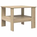 vidaXL Konferenčný stolík Sonoma dub 57 x 55 x 45 cm Kompozitné drevo