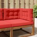 vidaXL Vankúš na vonkajšiu pohovku Polyester Červená 80 x 80 cm