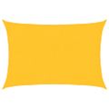 vidaXL Tieniaca plachta 160 g/m² obdĺžniková žltá 2x2,5 m HDPE
