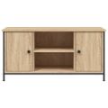 vidaXL TV skrinka dub sonoma 100x40x50 cm spracované drevo