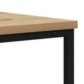 vidaXL Konzolový stôl Remeselný dub 100 x 40 x 75 cm Kompozitné drevo