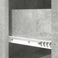 vidaXL Zásuvkový kabinet Betónovo sivá 66 x 34,5 x 87 cm