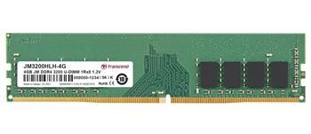 Transcend pamäť 4GB DDR4 3200 U-DIMM (JetRam) 1Rx8 CL22