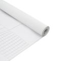vidaXL Samolepiaca okenná fólia Frosted biela 90 x 1000 cm PVC