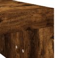 vidaXL Konferenčný stolík dymový dub 102x50x36 cm kompozitné drevo