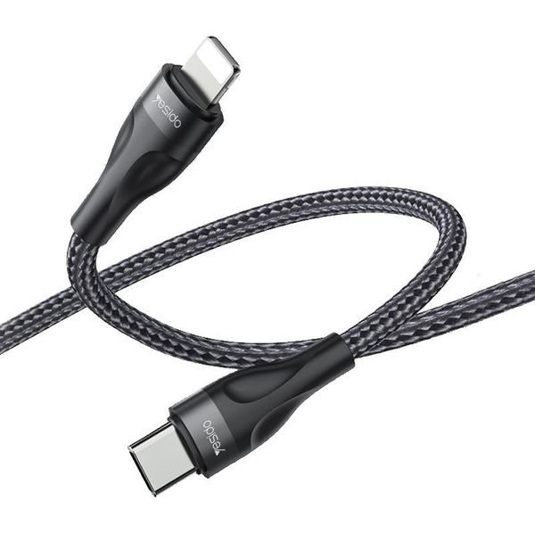 Yesido cable CA82 12W type-c/lightning  30CM 2,4a čierna