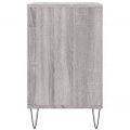 vidaXL Botník sivý dub sonoma 102x36x60 cm spracované drevo
