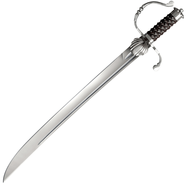 Cold Steel 88CLQ Hunting Sword zberateľský meč 61 cm, drevo, drôt, kožené puzdro
