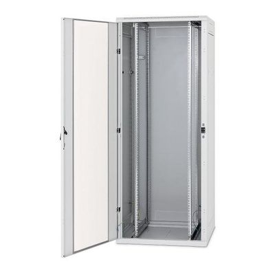 Triton 19" rozvaděč stojanový 42U/600x600, typ RT, nosnost 1200kg, skleněné dveře pravé, RAL7035, šedý Rozvadec, stojanový, 19", 42U, 600x600, typ RT, nosnost 1200kg, sklenené dvere (pravé), RAL7035, šedý