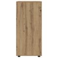 vidaXL Úložné skrine 80 x 48 x 105 cm Kompozitné drevo Remeselný dub