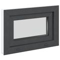 vidaXL Podkrovné okno RISOR 60 x 40 cm PVC a sklo