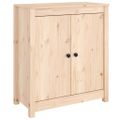 vidaXL Komoda 70x35x80 cm borovicový masív