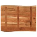 vidaXL Stolová doska 90x60x2,5 cm obdĺžnik masívna akácia živá hrana