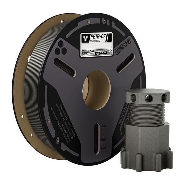 Filament ELEGOO PETG-CF (sivý)