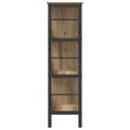 vidaXL Regál na knihy 6 úrovní 82 x 32 x 112 cm Kompozitné drevo
