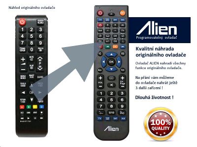 Diaľkový ovládač ALIEN Samsung BN59-01175N