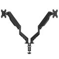 vidaXL Rameno na dva monitory pre max 27 palcov pružinu obrazovky 20kg