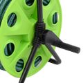vidaXL Voľne stojaci zelený hadicový bubon sada koncoviek 0,5" 20m PVC
