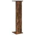 vidaXL Stojan na rastliny 2 ks Dymový dub 25 x 25,5 x 100,5 cm
