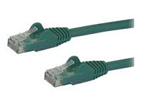 Category 6 - 24AWG (N6PATC1MGN) - Patch kábel - RJ-45 (M) do RJ-45 (M) - 1 m - UTP - CAT 6 - prevedenie bez hrbolčekov - zelená