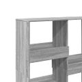 vidaXL Deliaca stena sivá sonoma 100x33x115 cm kompozitné drevo