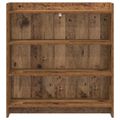 vidaXL Servírovacia skriňa Staré drevo 75 x 36 x 80 cm