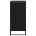 vidaXL Servírovacia skriňa Čierny dub 43 x 36 x 75,5 cm