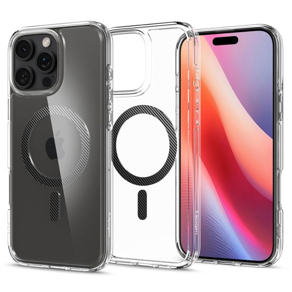 Puzdro Spigen Ultra Hybrid Mag Magsafe pre iPhone 16 Pro Max 6,9" uhlíkové vlákno