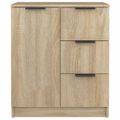 vidaXL Komody 2 ks dub sonoma 60x30x70 cm spracované drevo