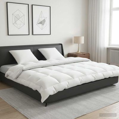 vidaXL Súprava paplóna a vankúša 3 ks 200x200 cm 4 ročné obdobia Vlnka