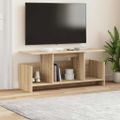 vidaXL TV stolík 102 x 35 x 45 cm Sonoma dub Kompozitné drevo