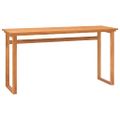 vidaXL Stôl 120x45x75 cm masívne teakové drevo