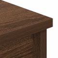 vidaXL Highboard Hnedý dub 37,5x35x180 cm Konštruktérske drevo