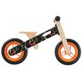 vidaXL Balančný bicykel pre deti oranžový potlač