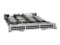 Cisco Nexus 7000 Enhanced F2-Series 48-Port 1 and 10GBASE-T Ethernet Copper Module - Prepínač - L3 - 48 x 1000/10000 - zásuvný modul - repasované - pre P/N: N7K-C7004-S2, N7K-C7004-S2E
