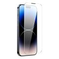 Tvrdené sklo Baseus Corning pre iPhone 14 Pro so zabudovaným prachovým filtrom