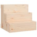 vidaXL Schody pre domáce zvieratá 40x37,5x35 cm masívna borovica