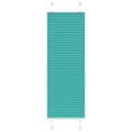 vidaXL Plisovaná roleta petrolejovo zelená 45x150 cm šírka látky 44,4 cm polyester