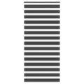 vidaXL Zebra roleta čierna 105x200 cm šírka látky 100,9cm polyester
